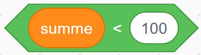 summe < 100